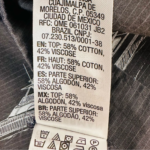 WATERMAN Quiksilver boat Printed Button Down Shirt short sleeve - Picture 5 of 8